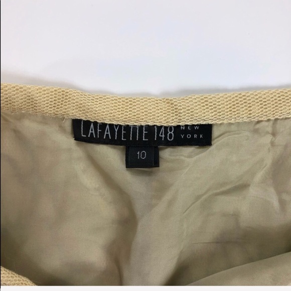 🚨Lafayette148 Appliqué Hand beaded skirt(G6) - Picture 2 of 8